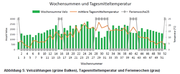 Beispiel einer Jahresganglinie